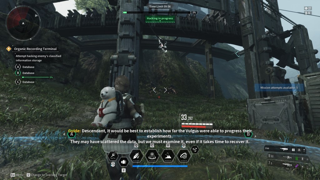 Ansonsten verbringen wir n&auml;mlich die meiste Zeit, irgendwo zu stehen und zu warten. Auf Gegner oder aufs Hacken.