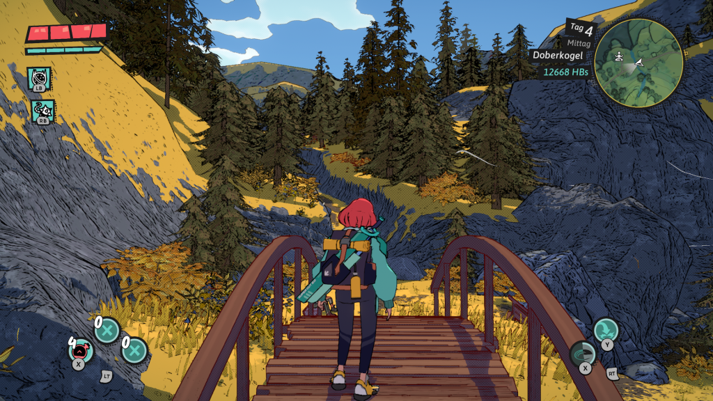 Eine Br&uuml;cke in Dungeons of Hinterberg