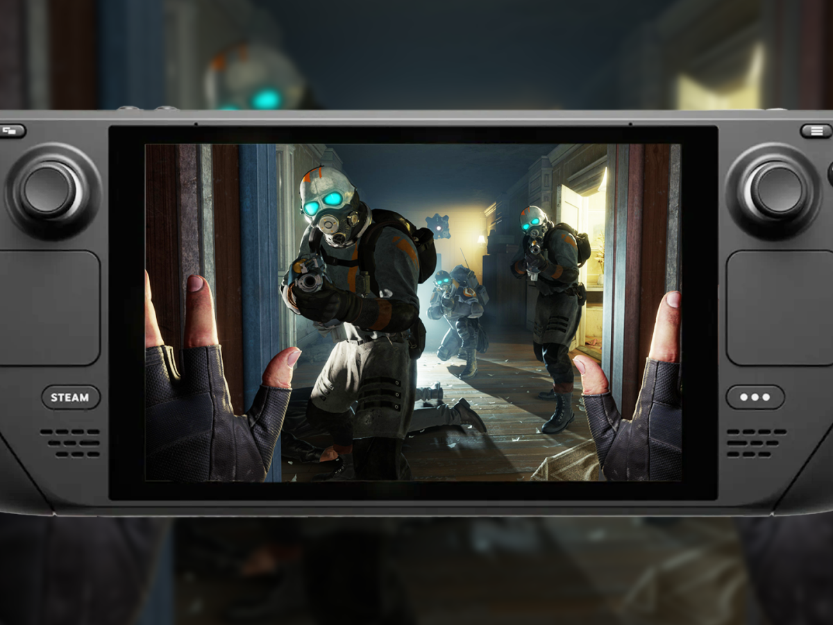 Neuestes Half-Life auf dem Steam Deck: Valve-Shooter jetzt ohne teure VR-Brille